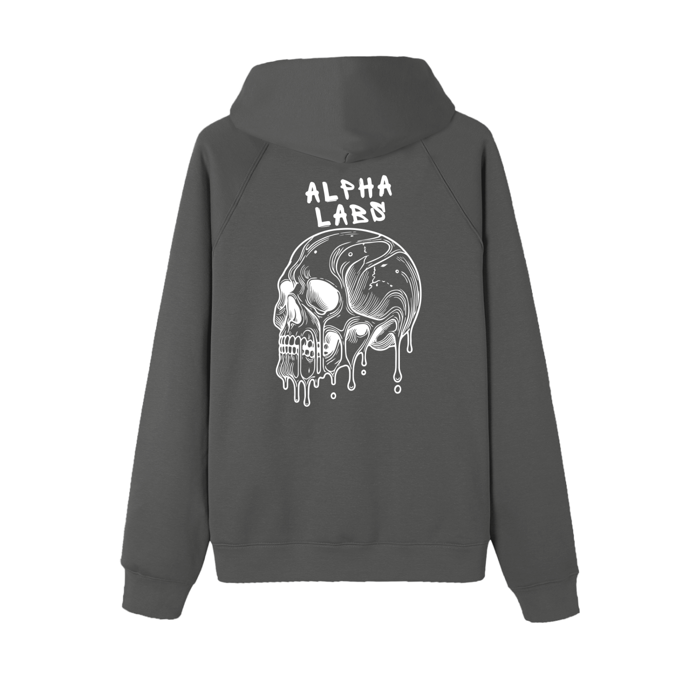 Alpha Skulls Essential Raglan Sleeve Hoodie