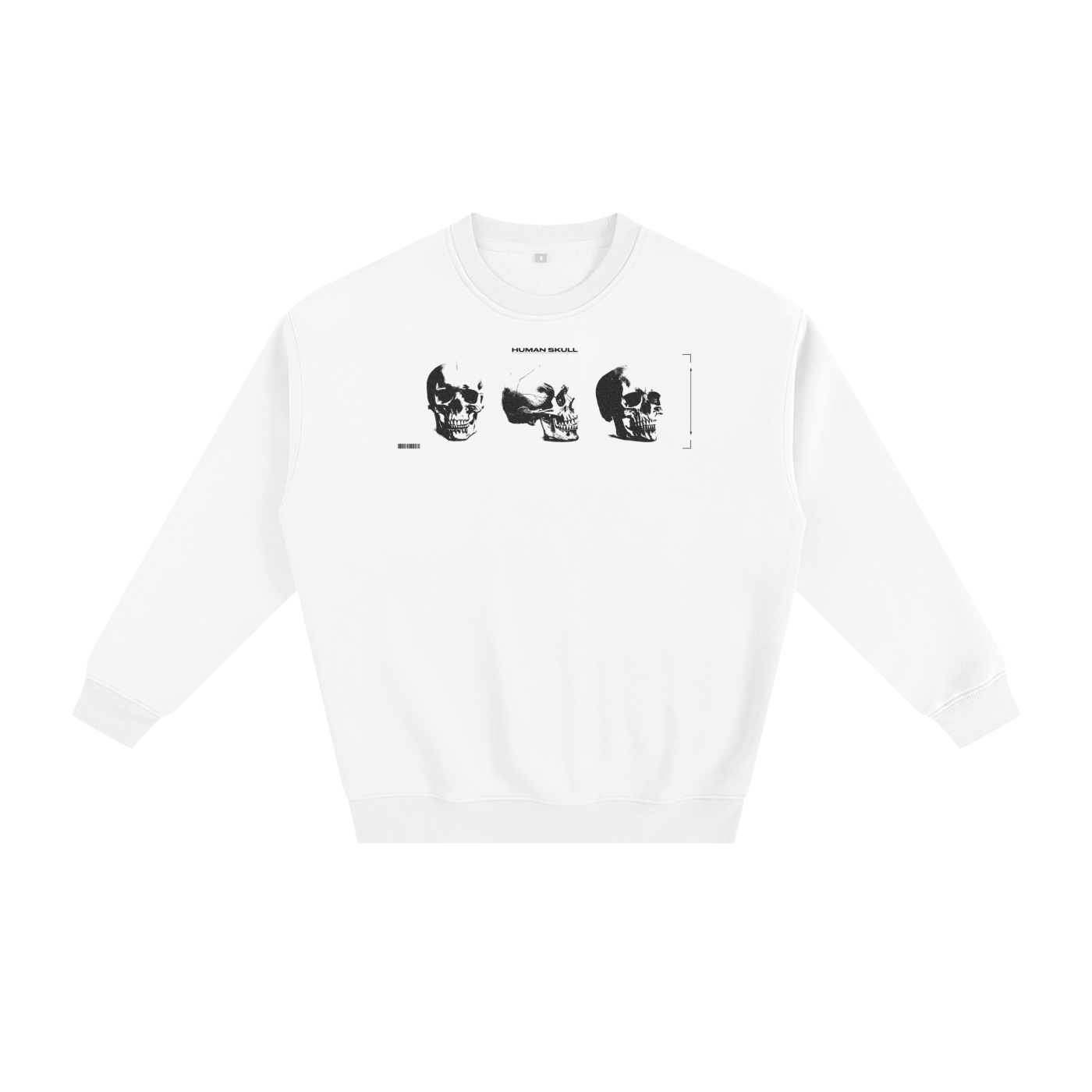 Alpha Skulls Fleeced Sweatshirt