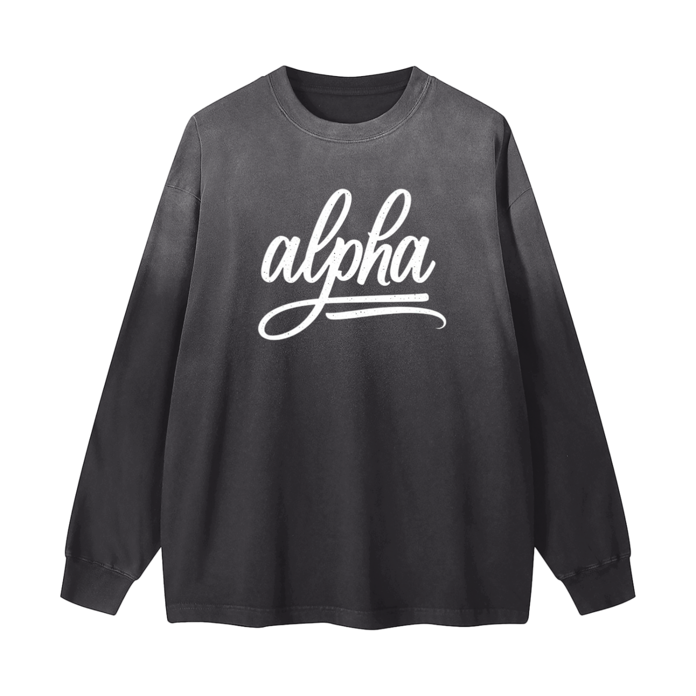 Alpha Washed Long Tee