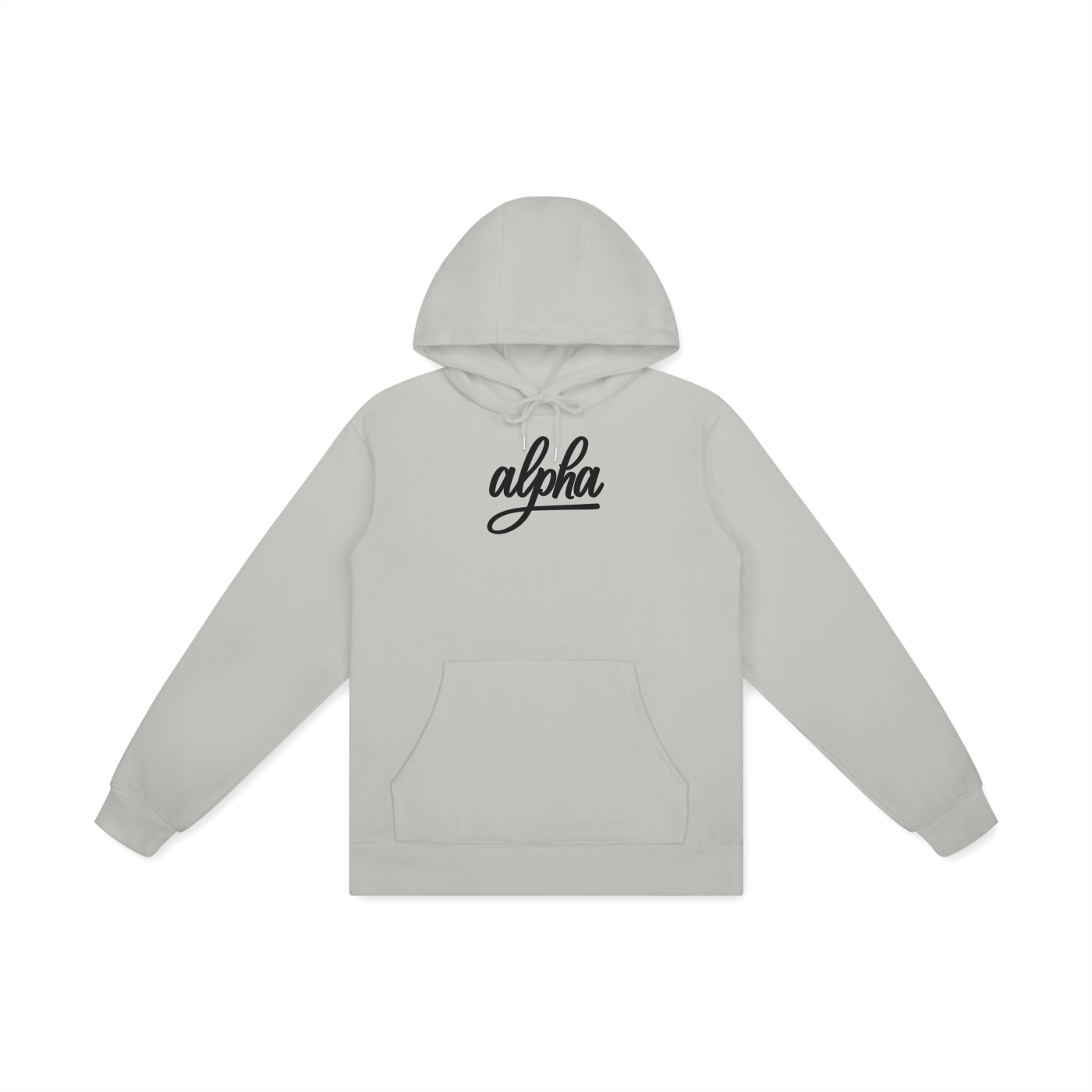 Alpha Simple 100% Cotton Hoodie