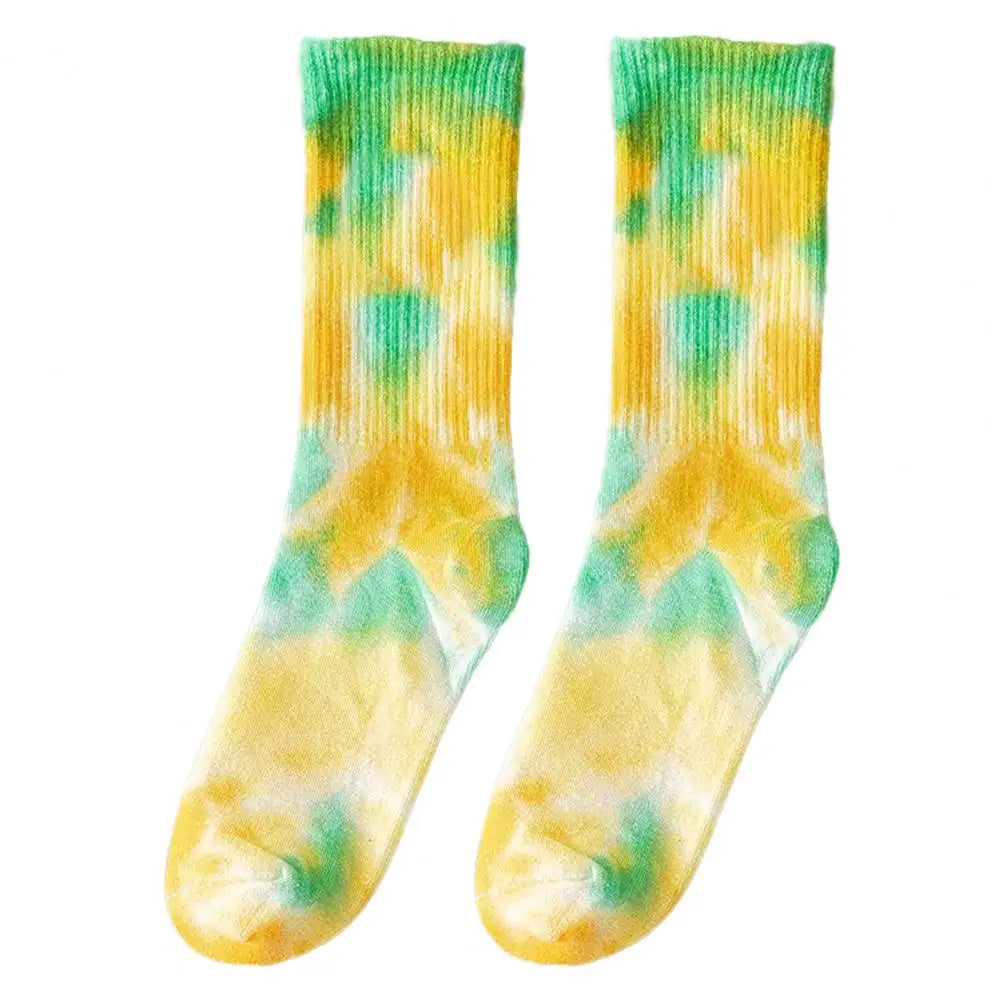 Alpha Cotton Tie-Die Socks