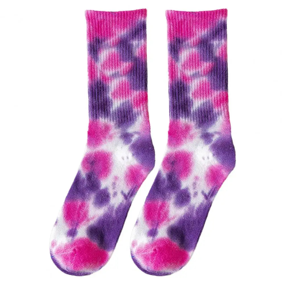 Alpha Cotton Tie-Die Socks