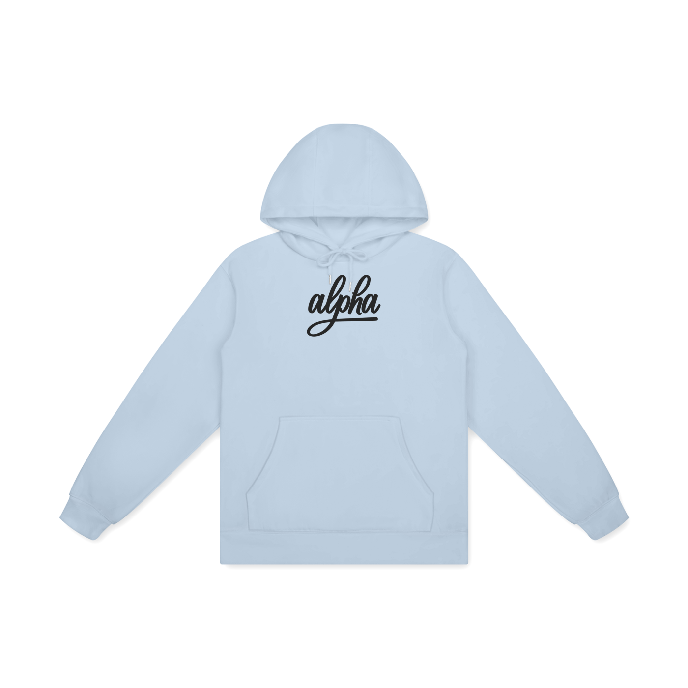 Alpha Simple 100% Cotton Hoodie