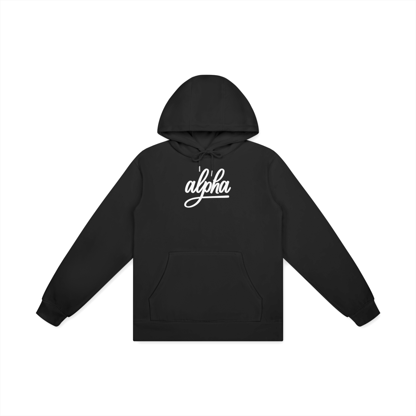 Alpha Simple 100% Cotton Hoodie