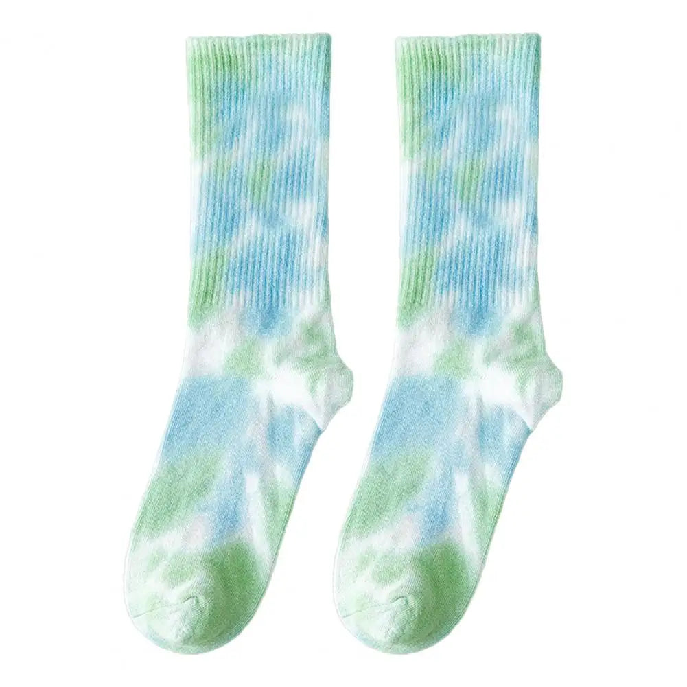 Alpha Cotton Tie-Die Socks