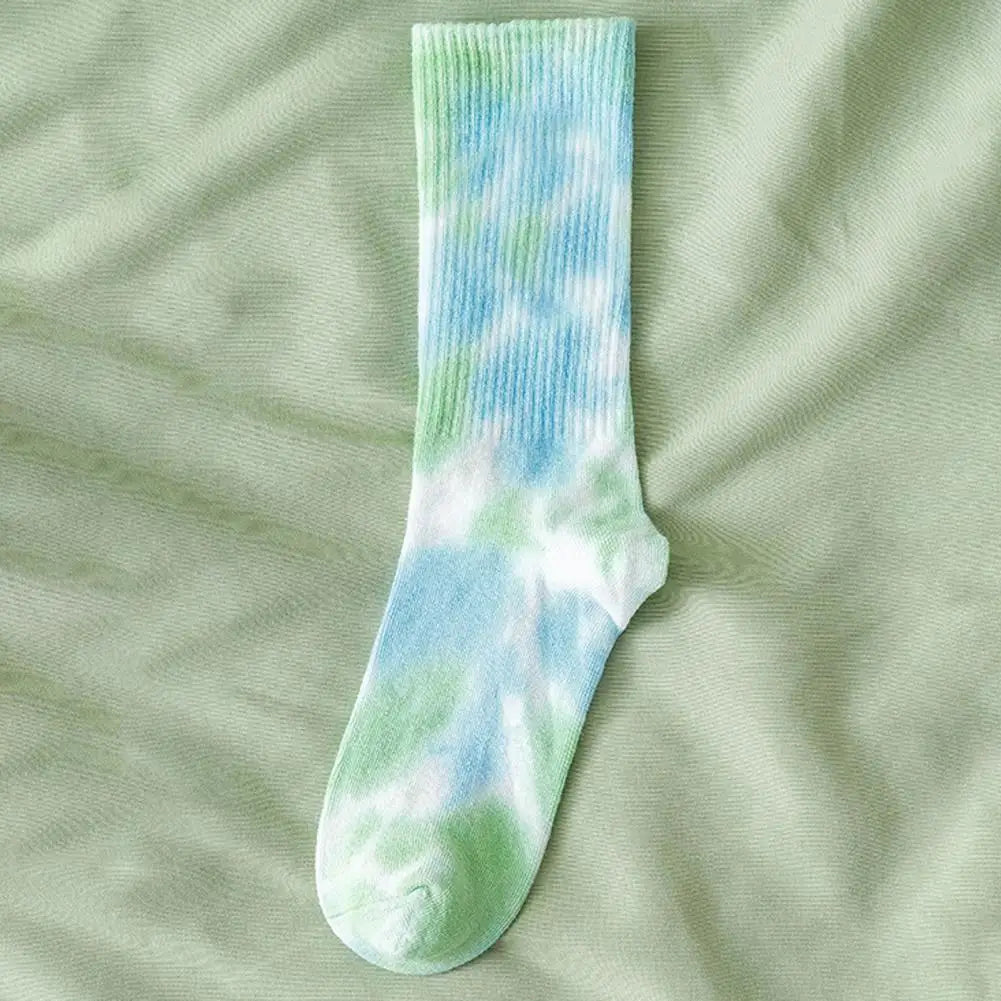 Alpha Cotton Tie-Die Socks