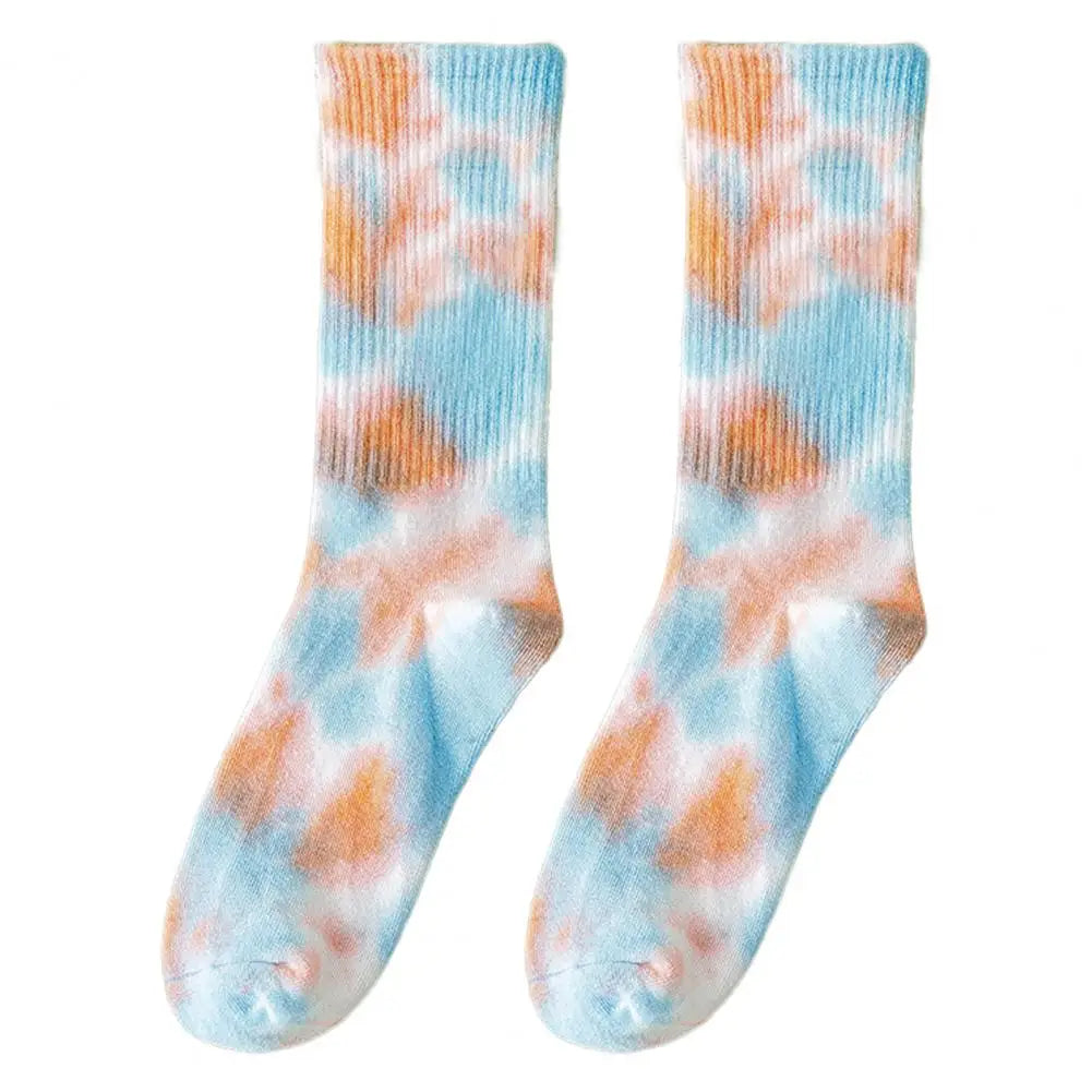 Alpha Cotton Tie-Die Socks