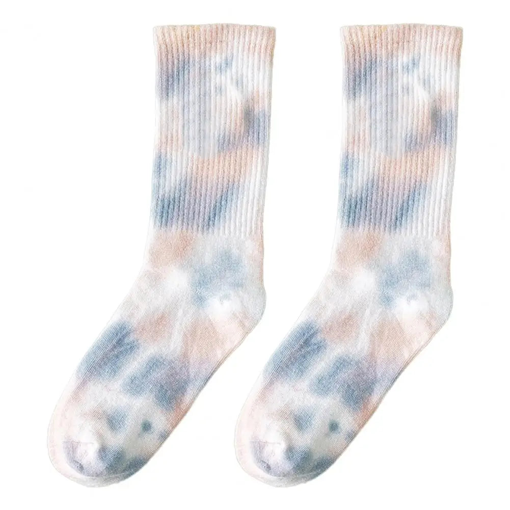 Alpha Cotton Tie-Die Socks