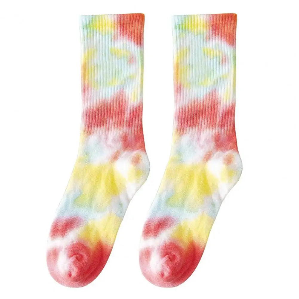 Alpha Cotton Tie-Die Socks